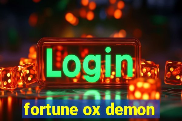 fortune ox demon